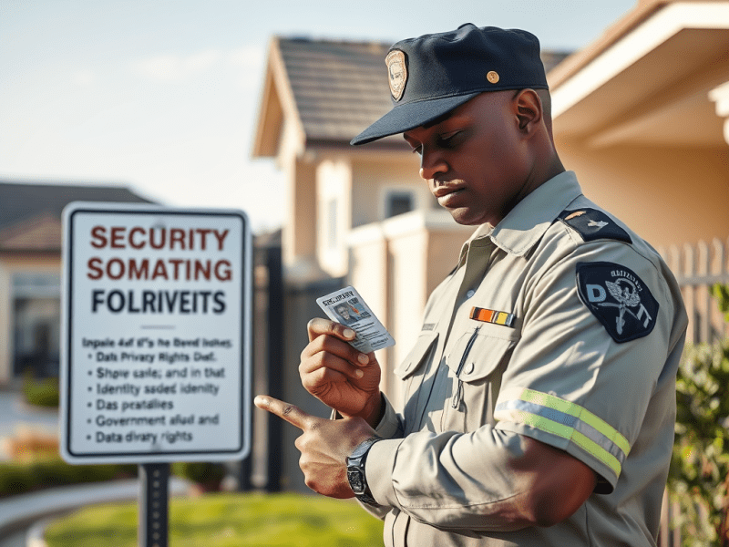 Are Security Guards allowed to take your&nbsp;IDs?